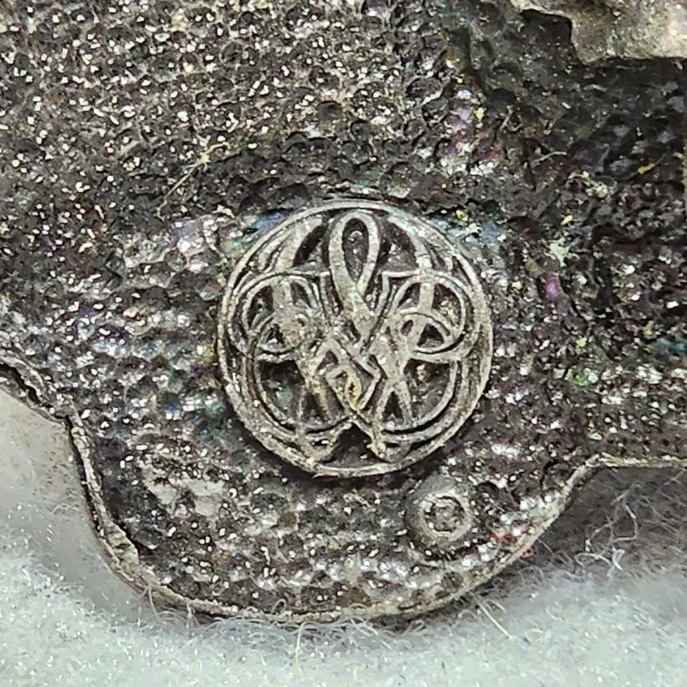 Semi Truck Trailer Belt Buckle Pewter Tone Bergamot Brass Works Vintage 1977 USA
